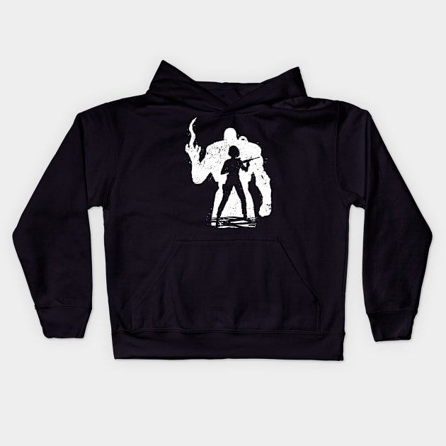 Nemesis x Jill - white Kids Hoodie by CCDesign